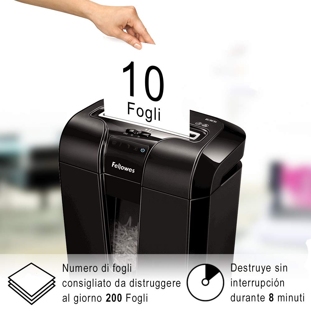 Fellowes 63CB Document Shredder 10 sheets
