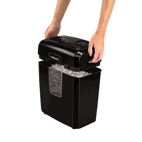 Fellowes Powershred 8Cd Cross-Cut Shredder shredding