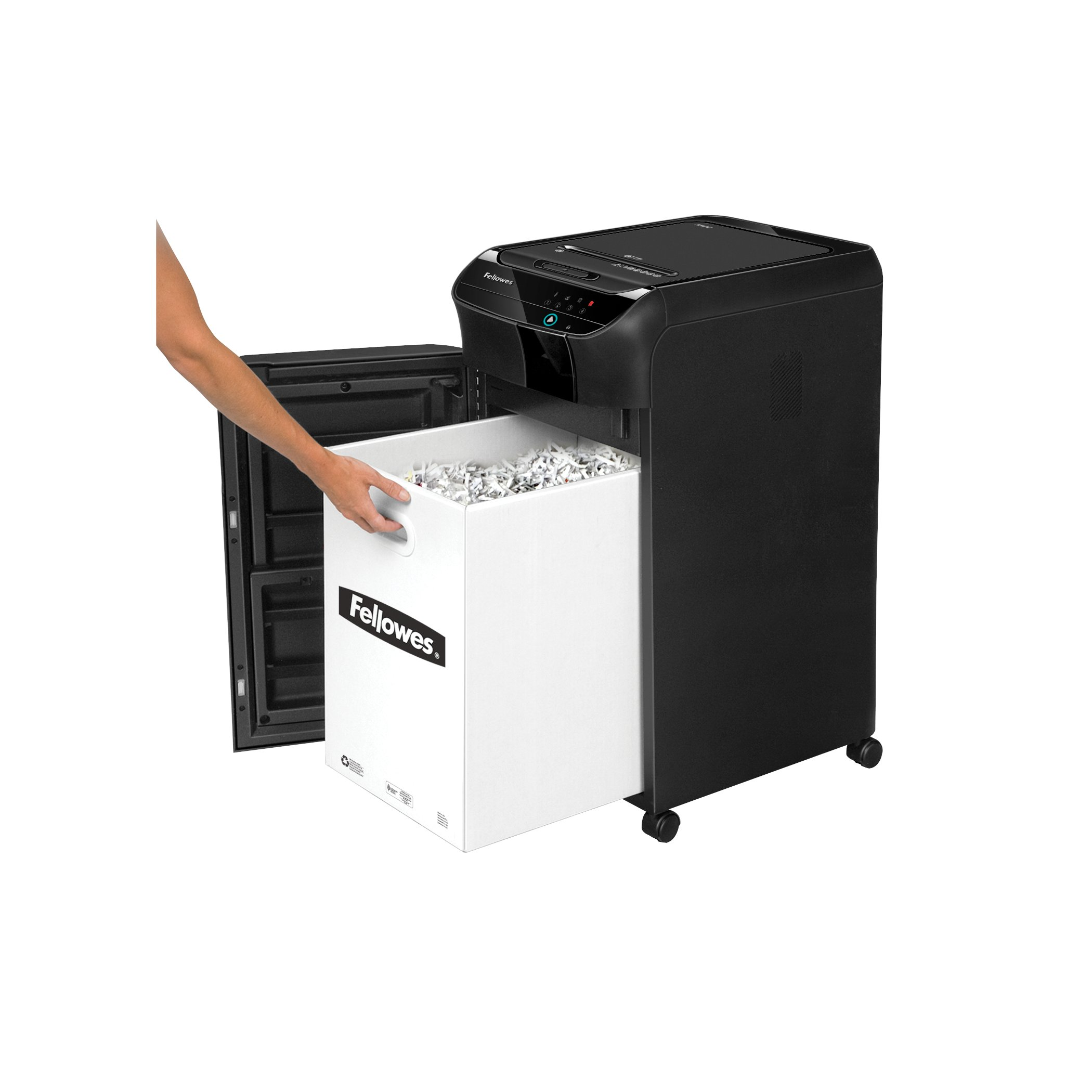 Fellowes Automax 350C Paper Shredder bin