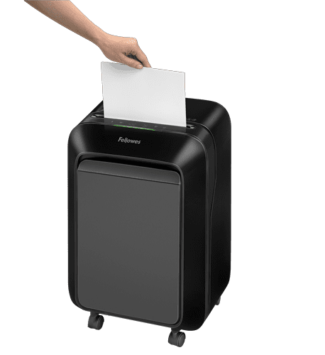 Fellowes LX210 Micro Cut paper shredding