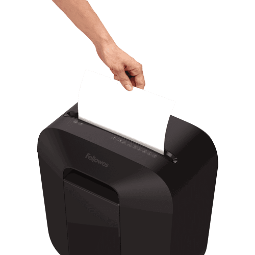 Fellowes LX25M home office paper shredder paper shredding