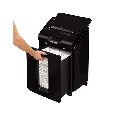 fellowes automax 100m shredder bin