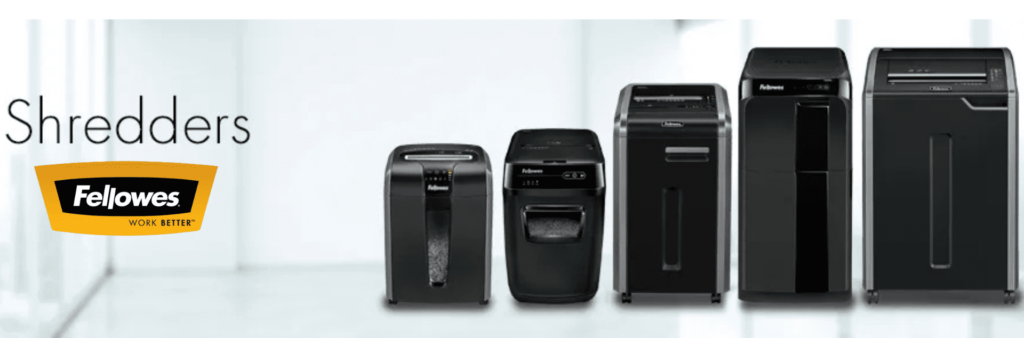 fellowes paper shredder